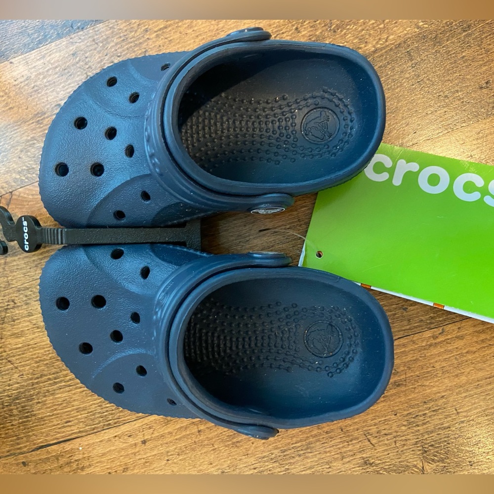 Crocs Kids Classic Clog - Navy Blue